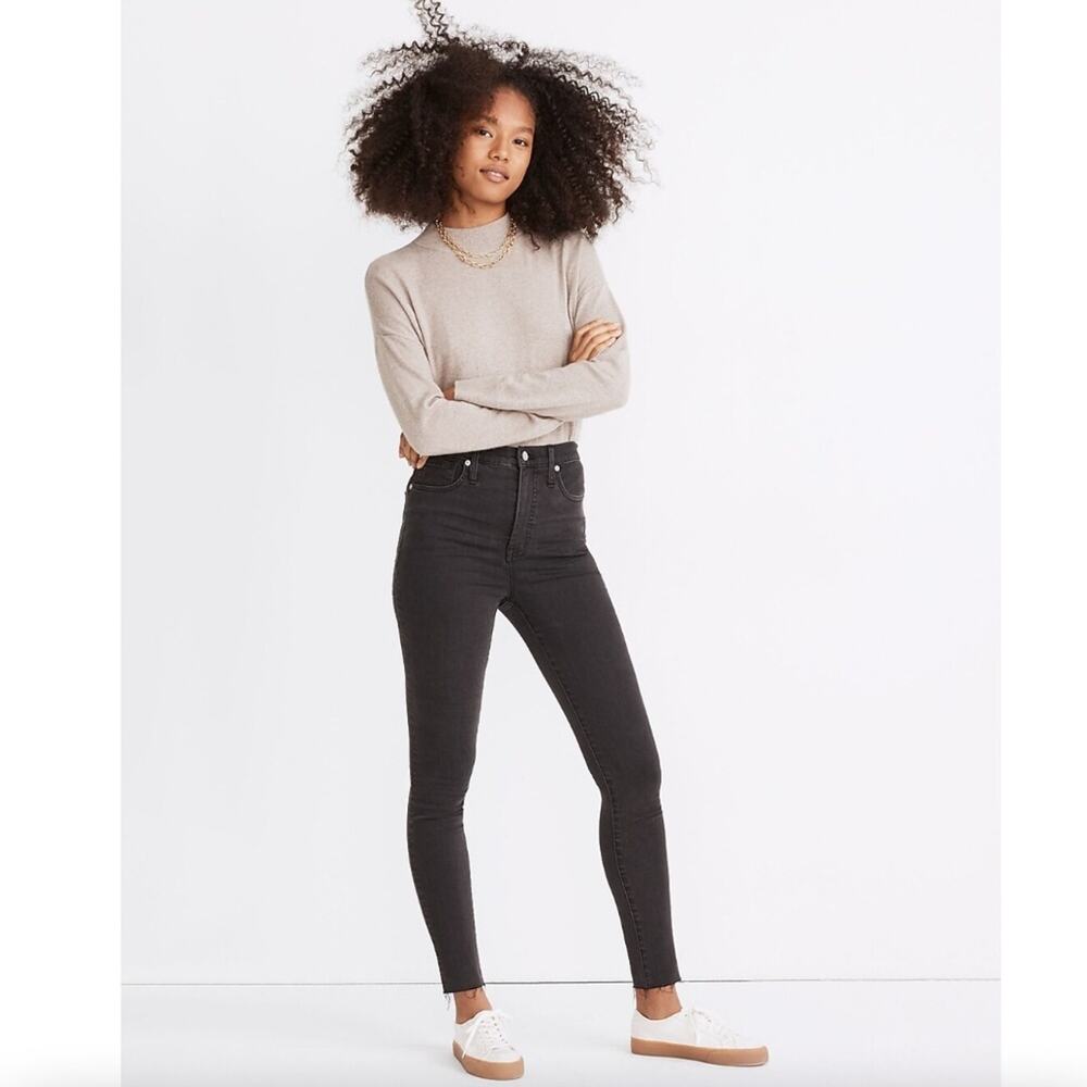 Madewell 11" High-Rise Skinny Raw Hem Jeans - 25P